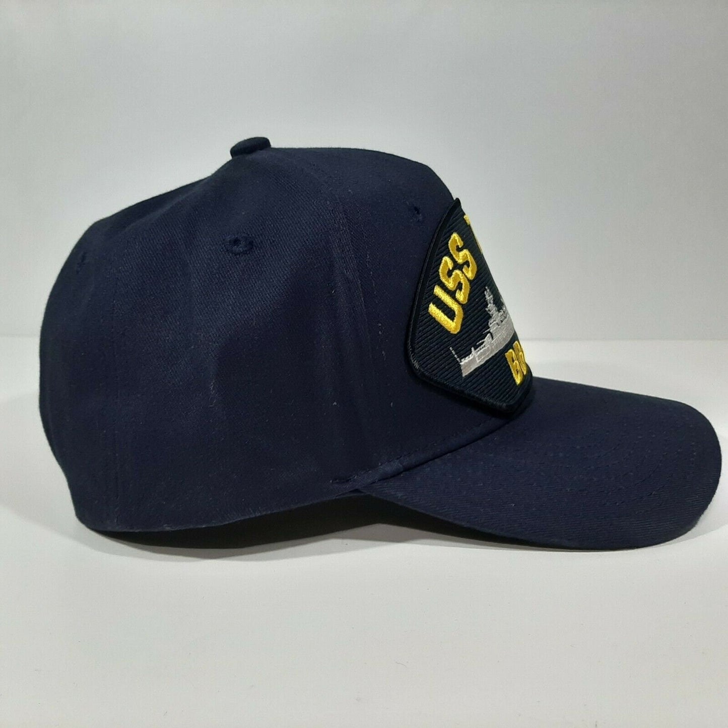 U.S. Navy USS Texas BB-35 Men's Cap Hat Navy Blue Embroidered Adjustable Blue