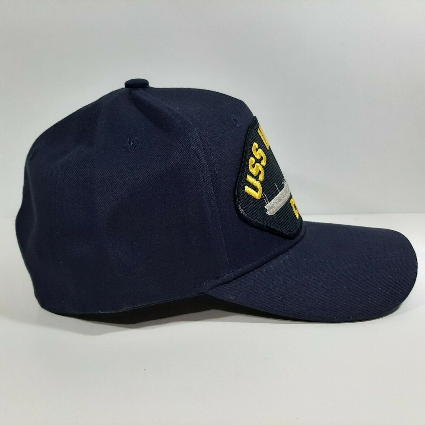 USS Intrepid CV-11 Embroidered Patch Hat Baseball Cap Blue Adjustable Strapback Acrylic