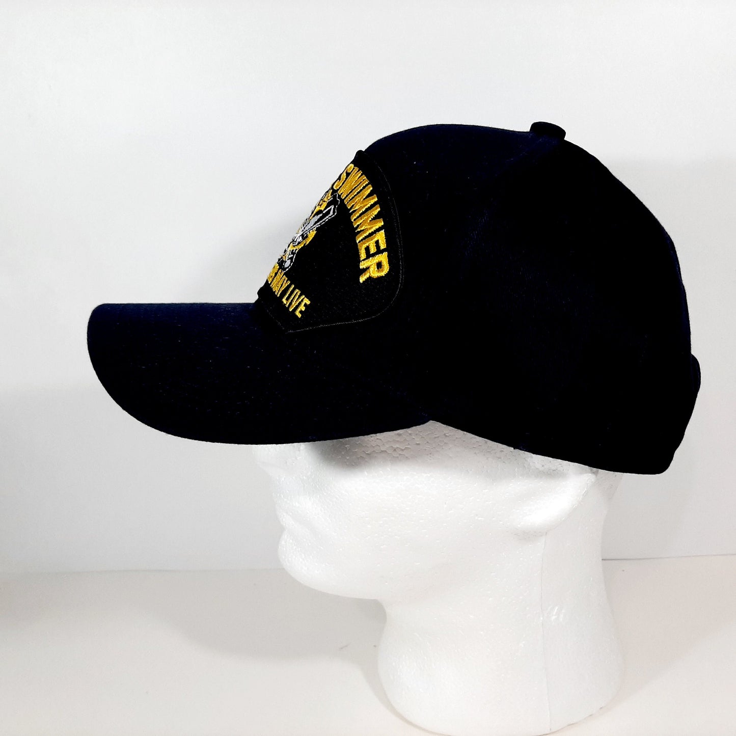 US Navy Rescue Swimmer So Others May Live Mens Embroidered Patch Hat Cap Blue