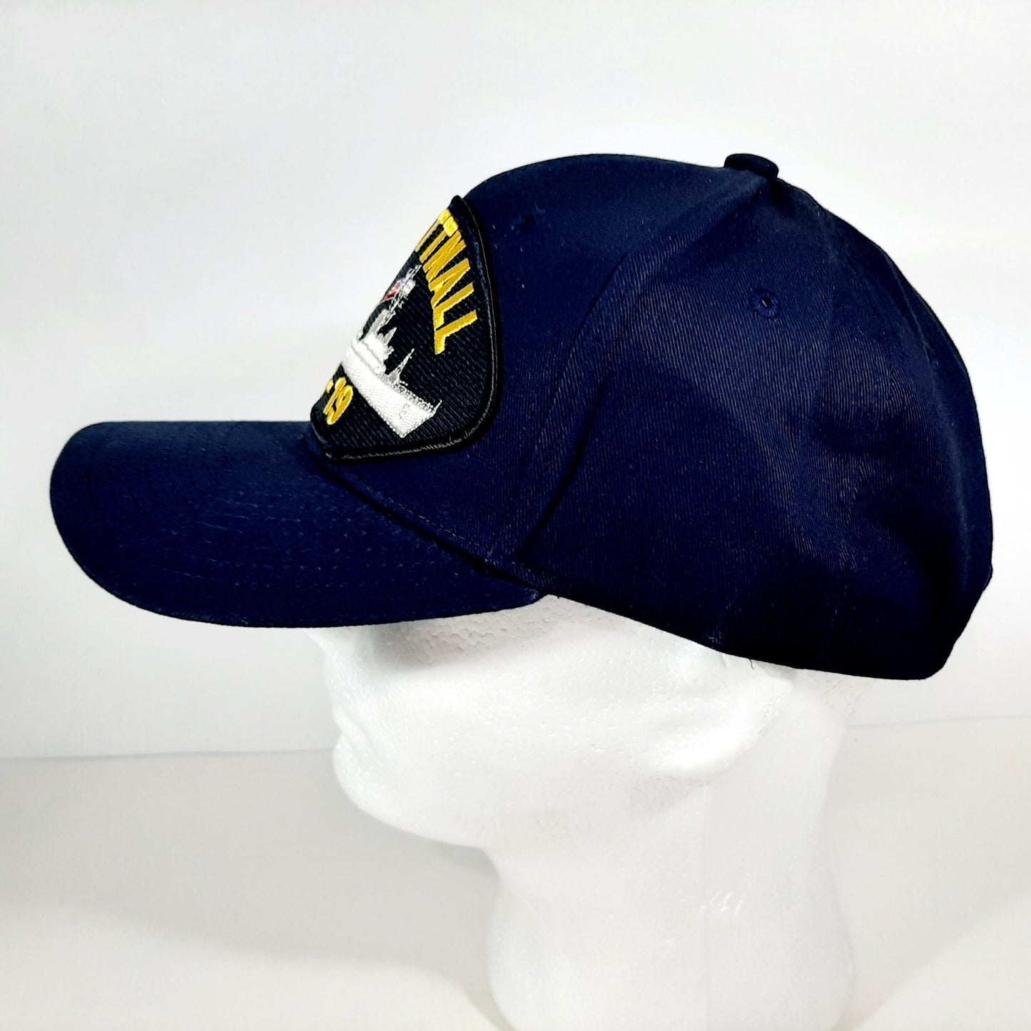 USS TATTNALL DDG-19 Patch Hat Baseball Cap Adjustable Navy Blue