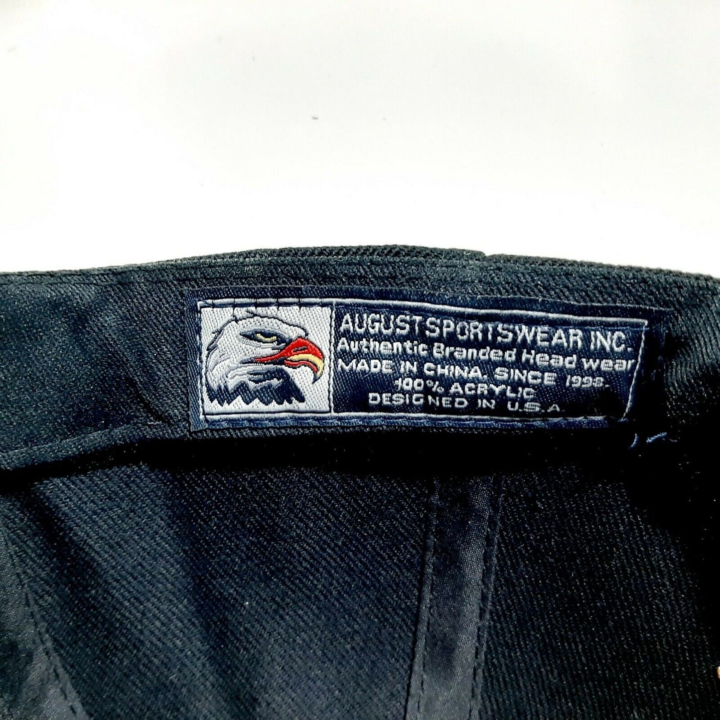 US Army 4th Infantry Division Men's Ball Cap Hat Black Acrylic Embroidered