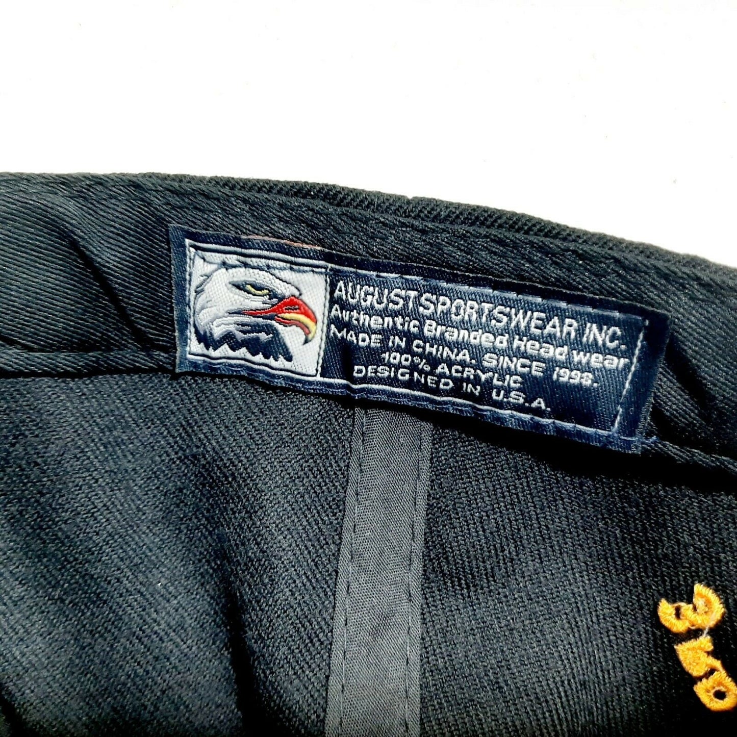 US Army 3rd Infantry Division Men's Ball Cap Hat Black Embroidered Acrylic