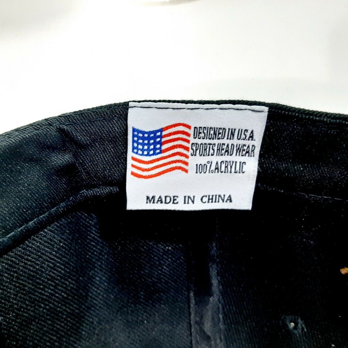 US Army Staff Sergeant Men's Ball Cap Hat Black Embroidered Acrylic