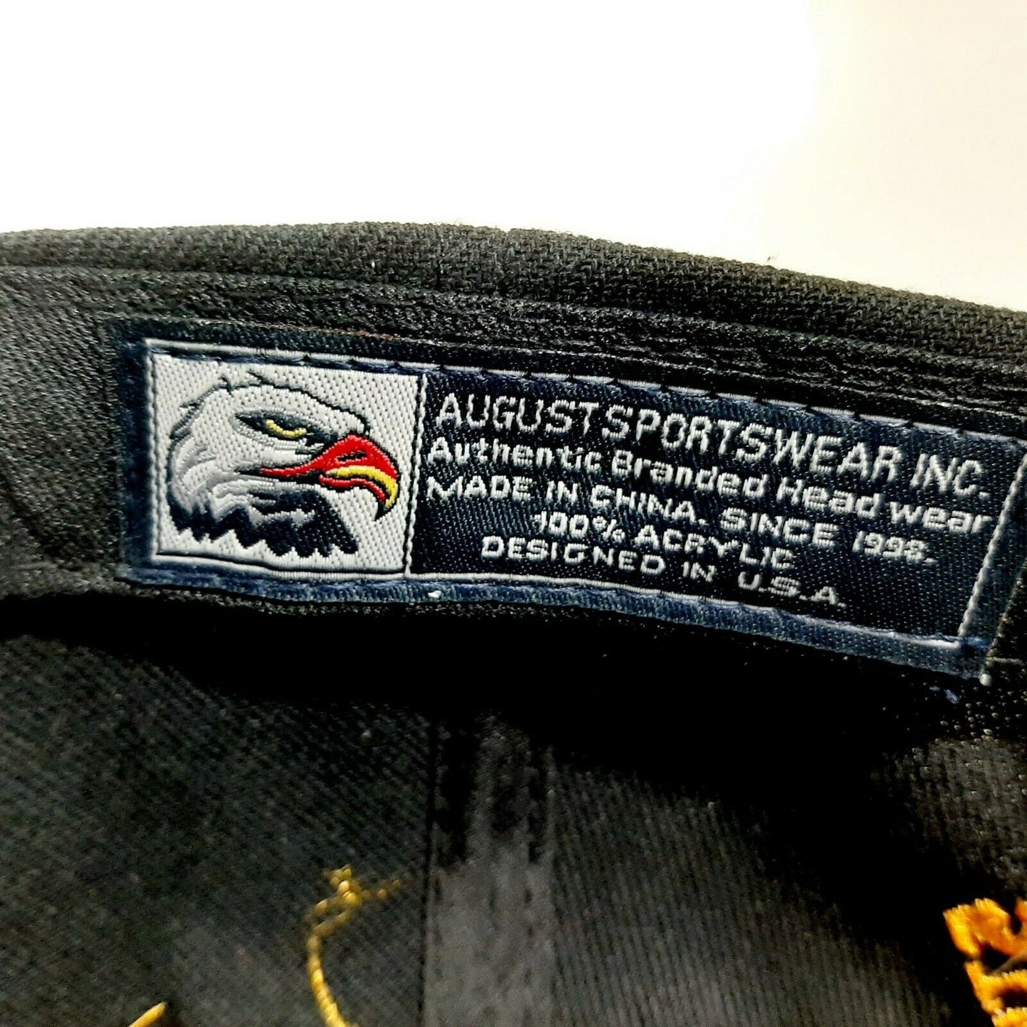 US Army 5th Infantry Division Men's Ball Cap Hat Black Embroidered