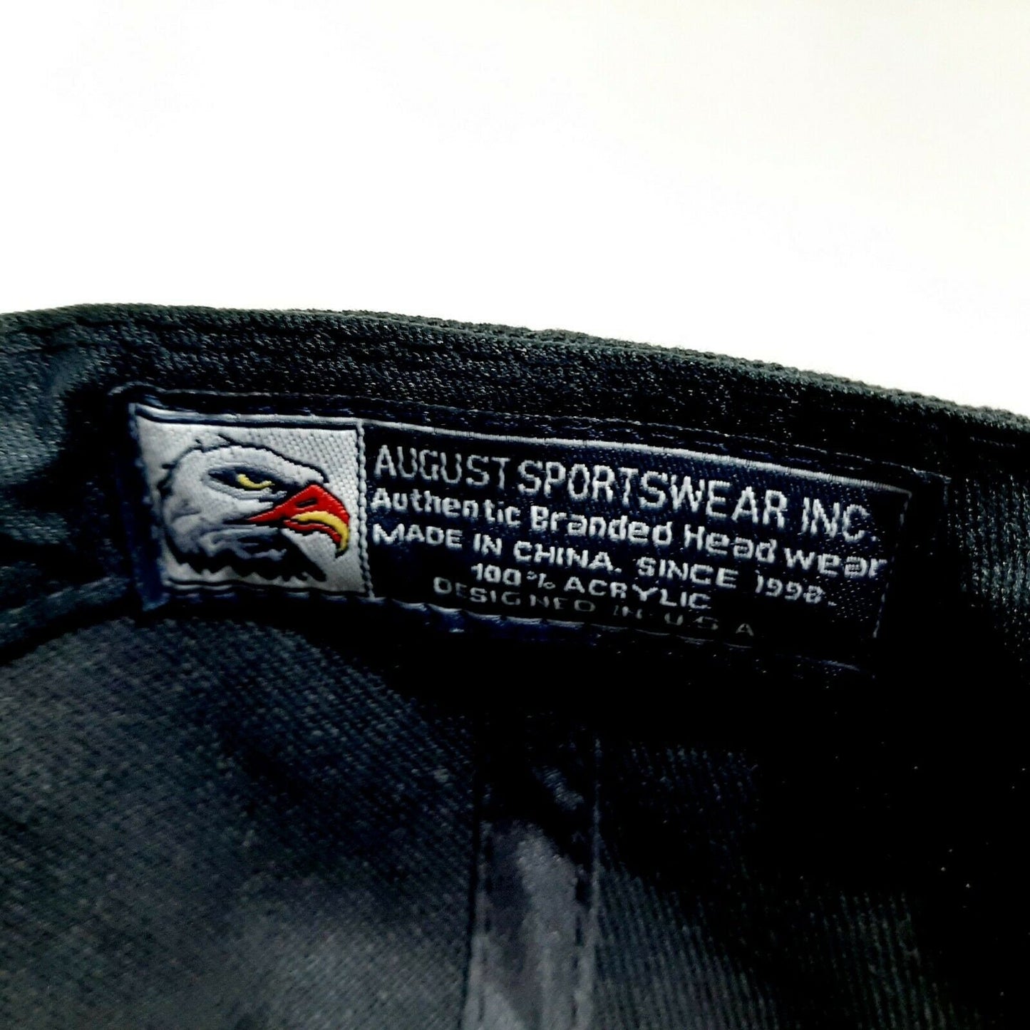 2nd Marine Division Men's Ball Cap Hat Black Embroidered Acrylic