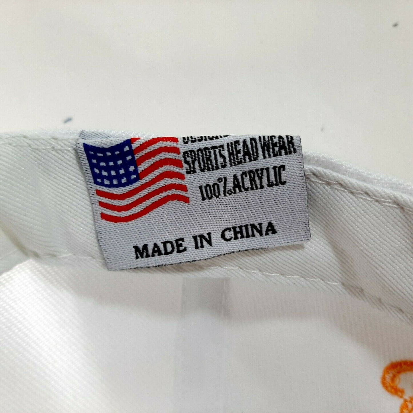 US Coast Guard Retired Men's Ball Cap White Embroidered Acrylic