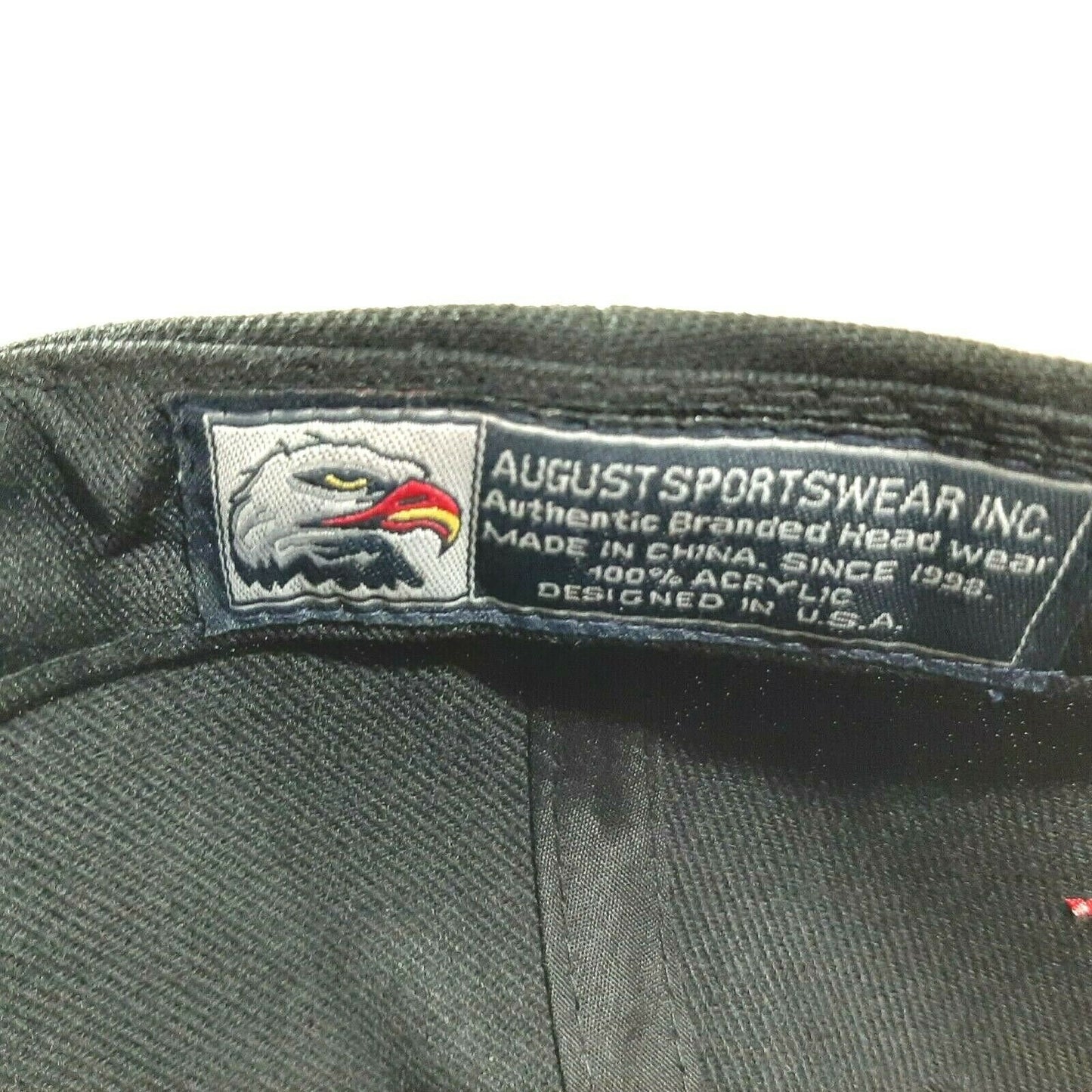 Veteran Humor Warning Embroidered Hat Cap Black Acrylic Adjustable Strap
