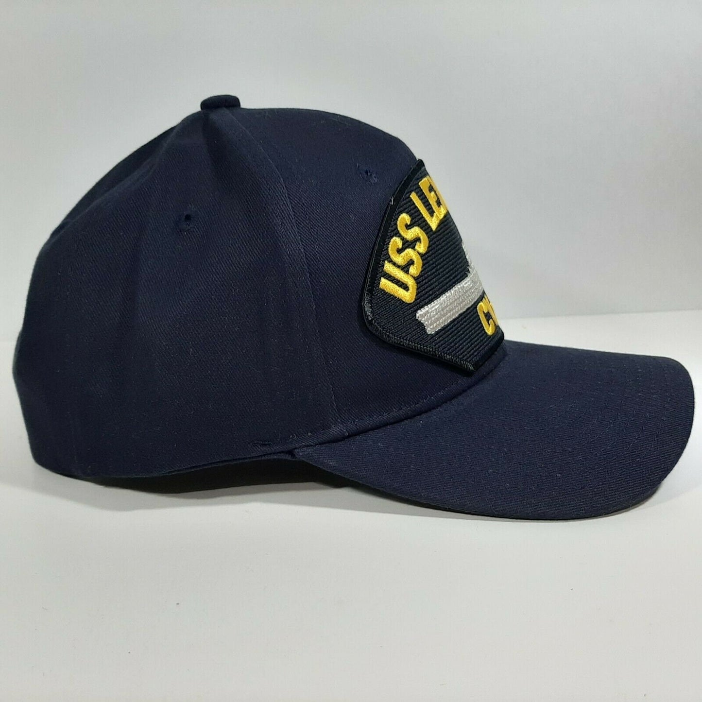 USS Lexington CV-2 Embroidered Patch Hat Baseball Cap Adjustable Navy Blue