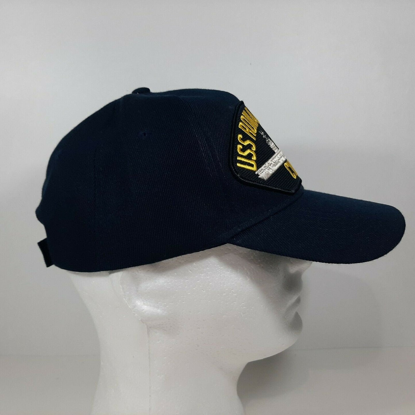 U.S. Navy USS Ronald Reagan CVN-76 Men's Cap Patch Hat Navy Blue Acrylic