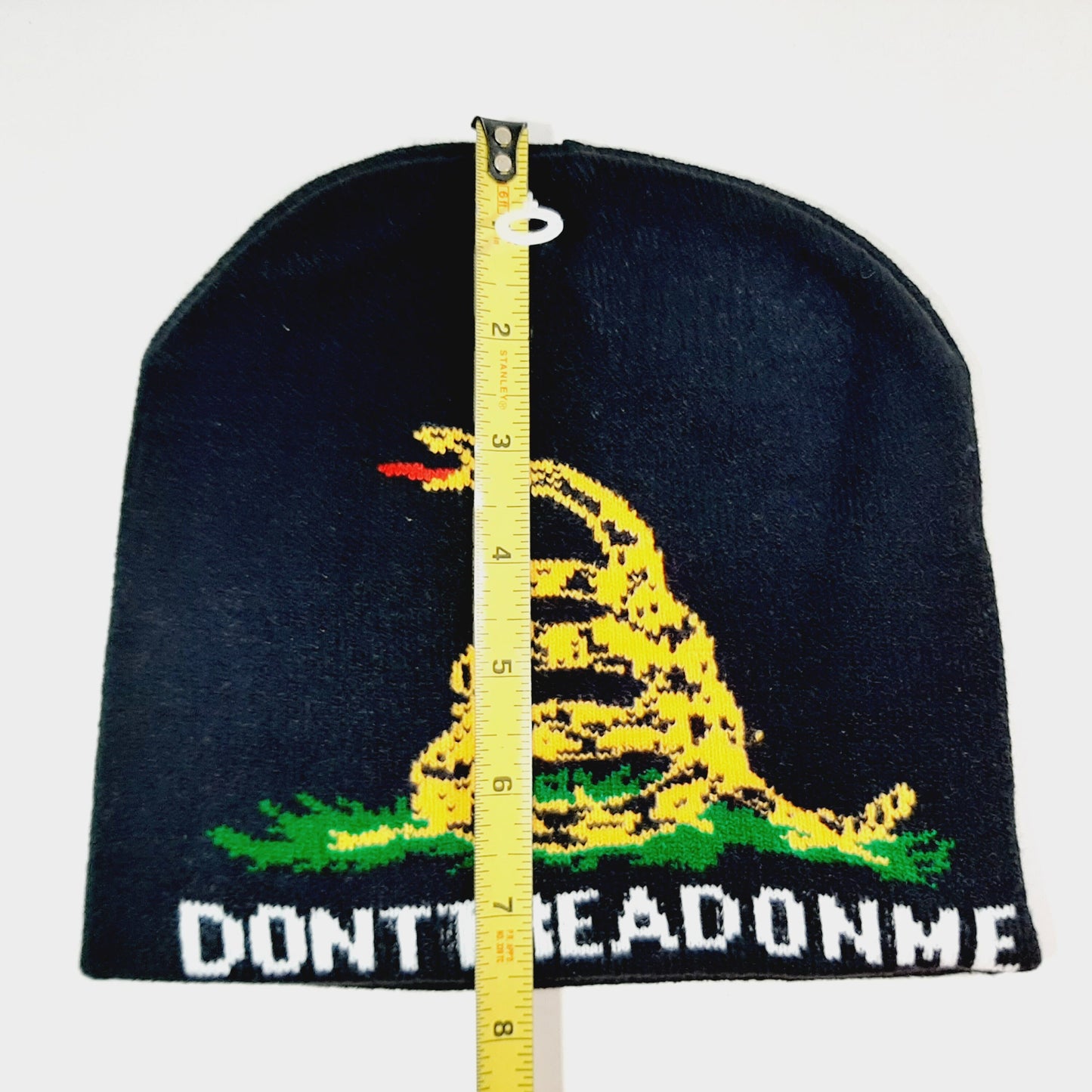 Don't Tread On Me Beanie Watch Cap Black