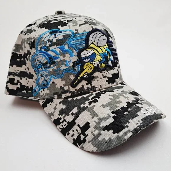 US Navy Seabees Can Do Men's Ball Cap Hat Embroidered Digital Camouflage