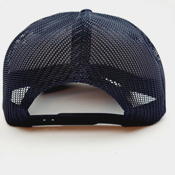 Postal Carrier Postman Post Office Hat Cap Vintage Trucker Mesh Snapback Blue