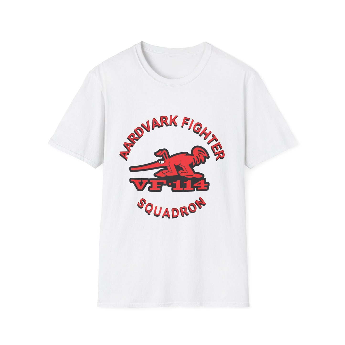 AARDVARK FIGHTER SQUADRON VF-114 Unisex Softstyle T-Shirt