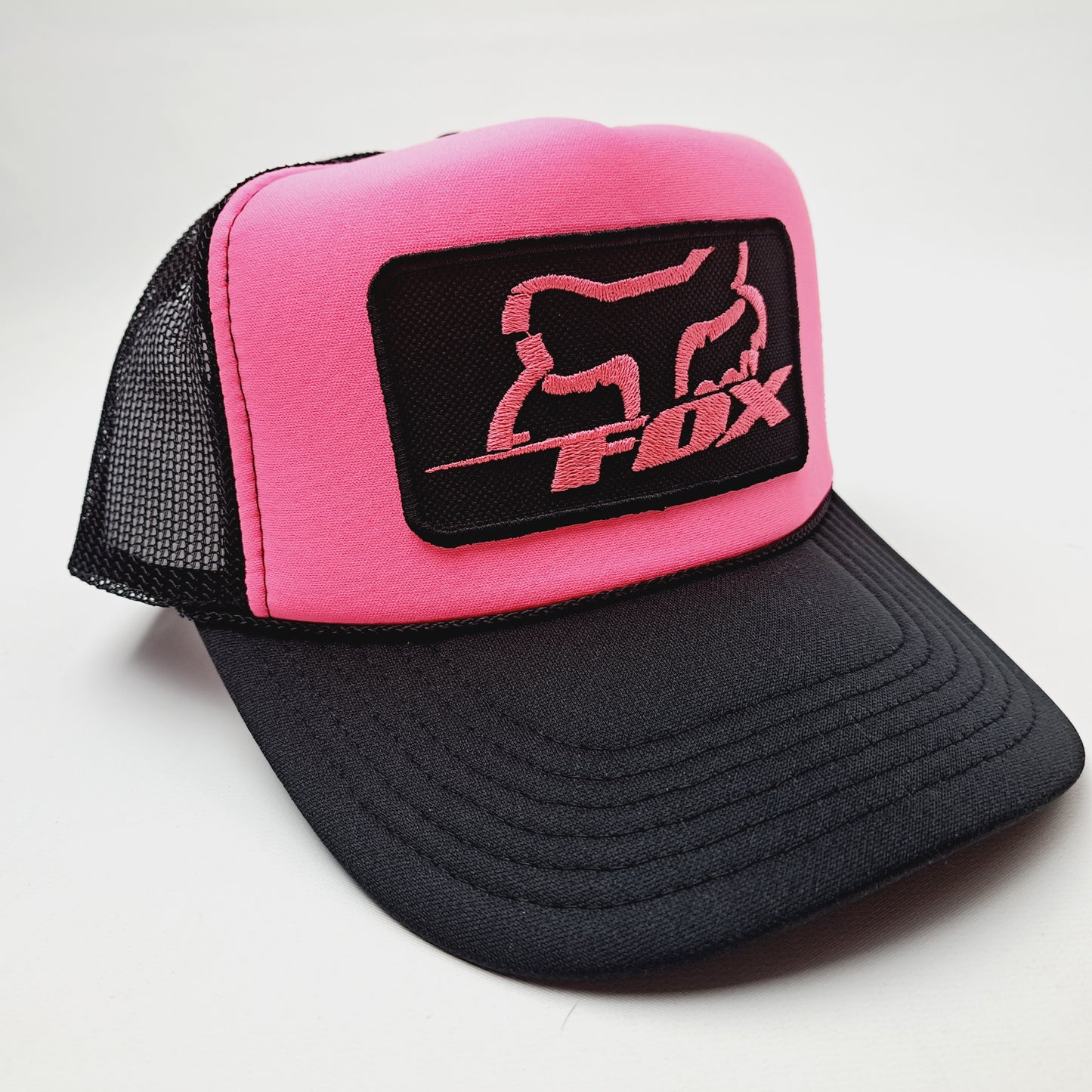 Fox Racing Foam Mesh Trucker Snapback Pink & Black
