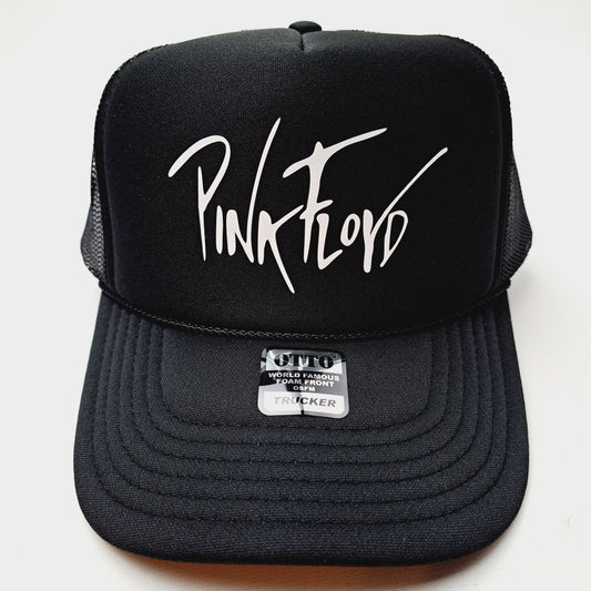 Pink Floyd Rock Band Foam Mesh Trucker Snapback Black