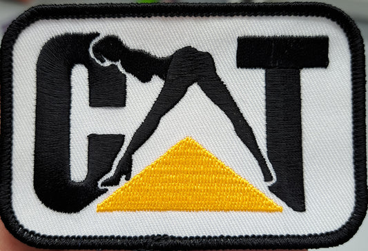 CAT Stripper Embroidered Patch