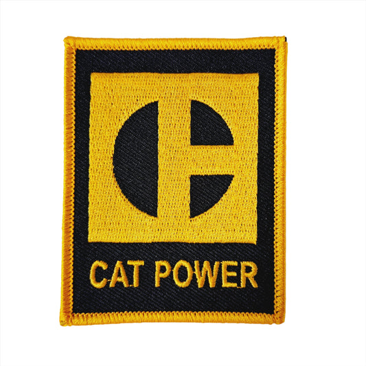 CAT Power Embroidered Patch