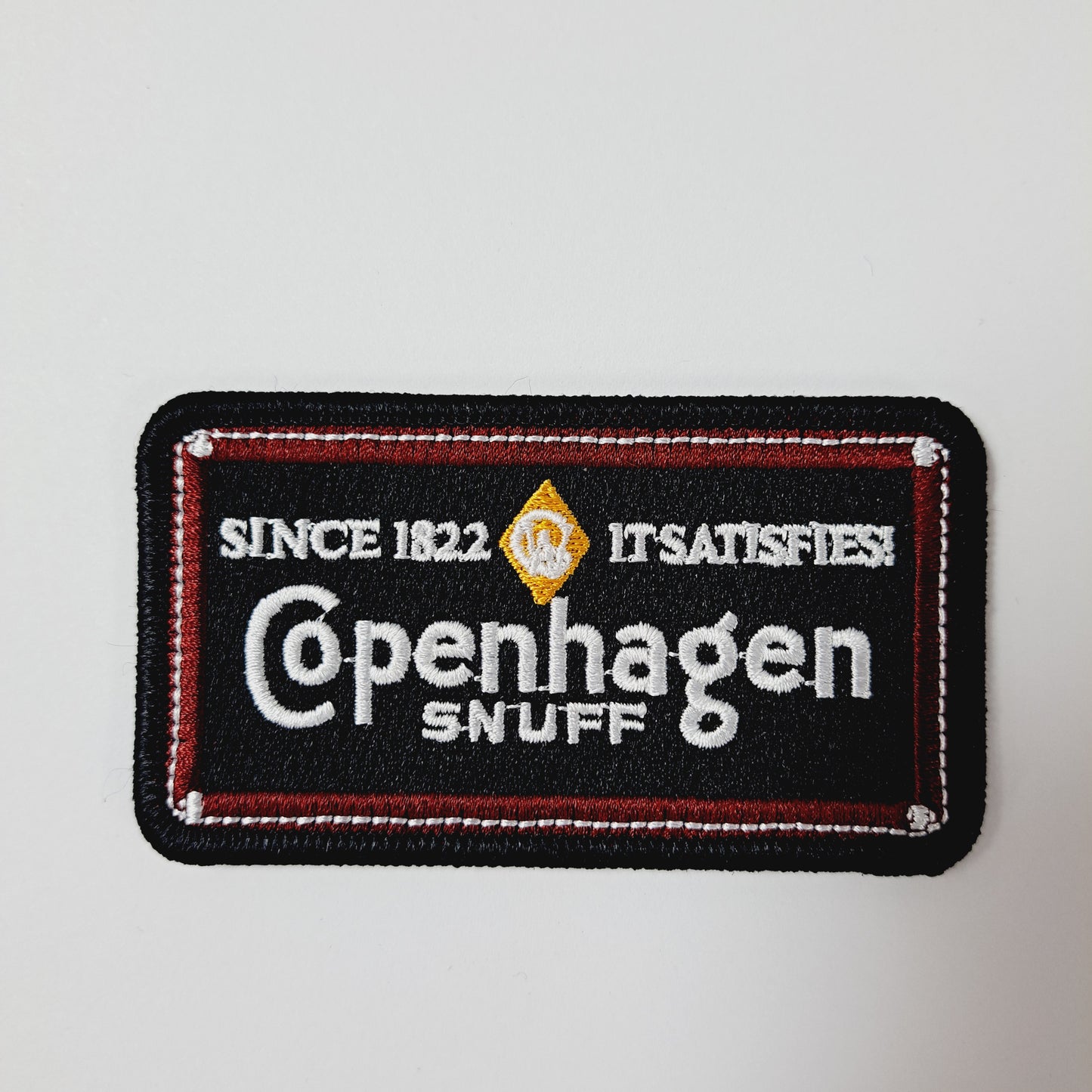 Copenhagen Snuff Dip Tobacco Embroidered Patch