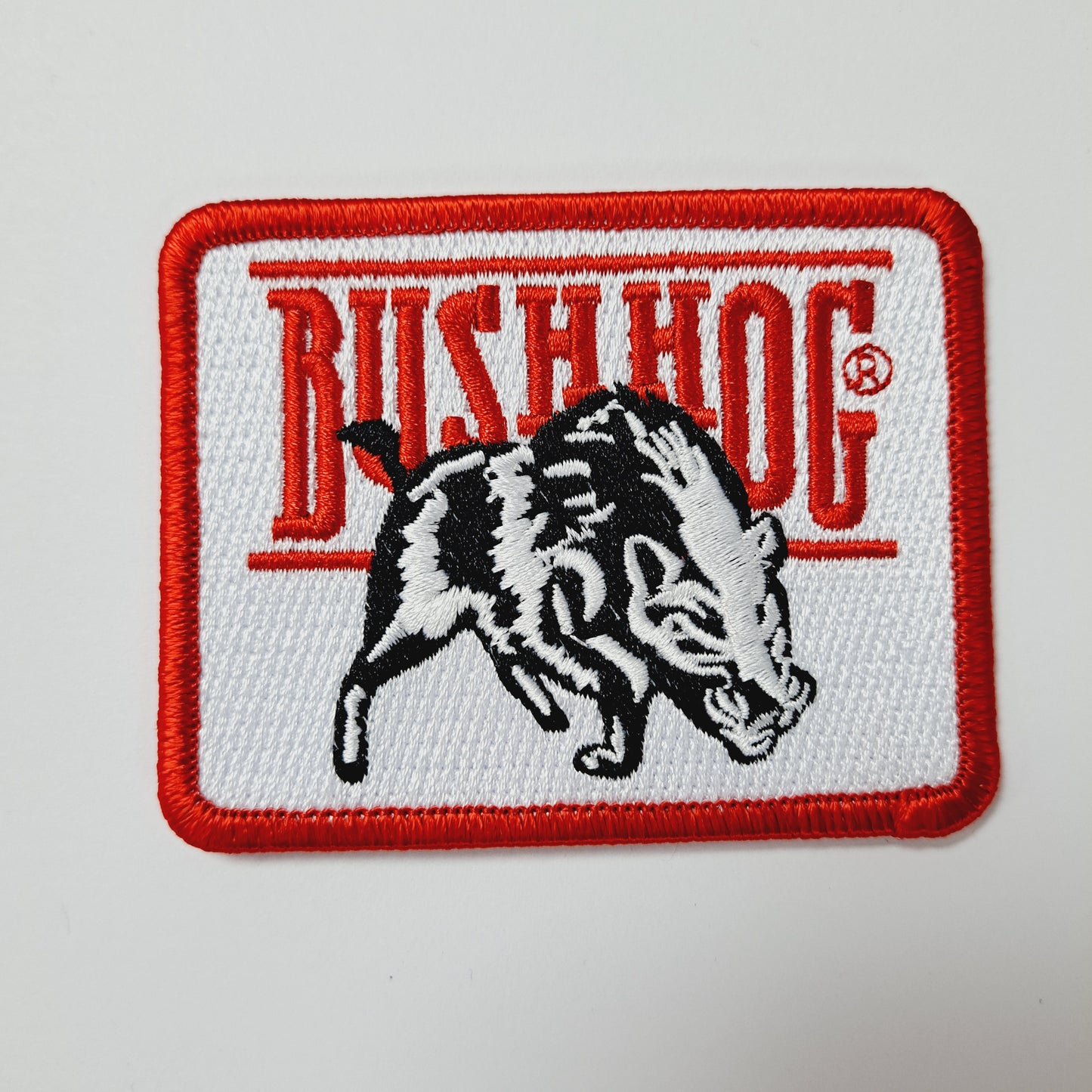 Bush Hog Embroidered Patch