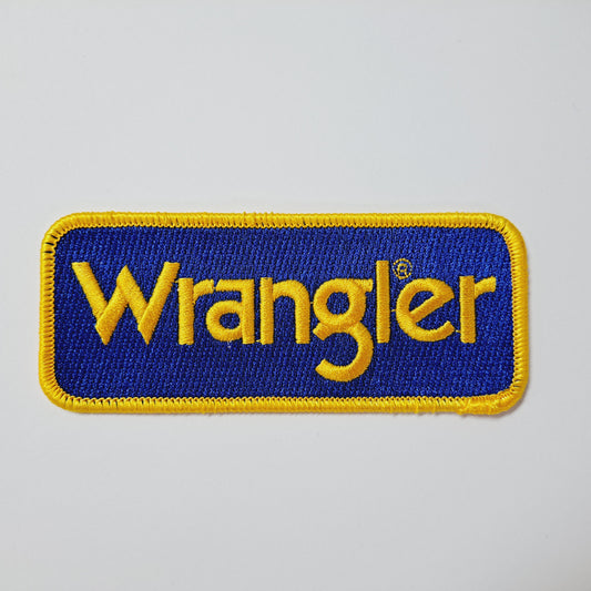 Wrangler Embroidered Patch