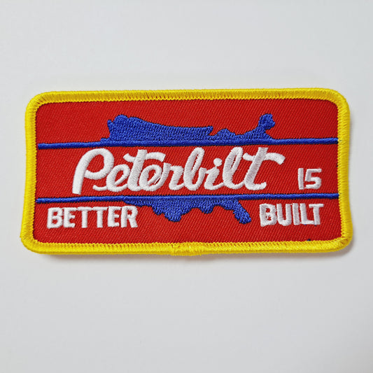 Peterbilt Semi Truck Embroidered Patch