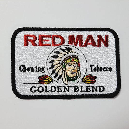 Red Man Redman Tobacco Embroidered Patch