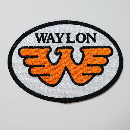 Waylon Jennings Embroidered Patch