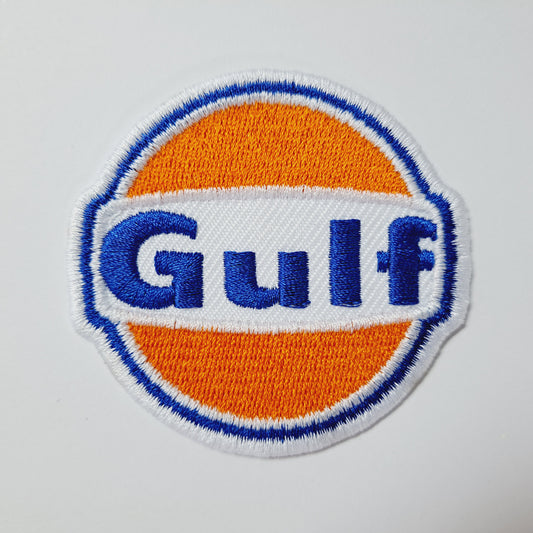 Gulf Oil Embroidered Patch