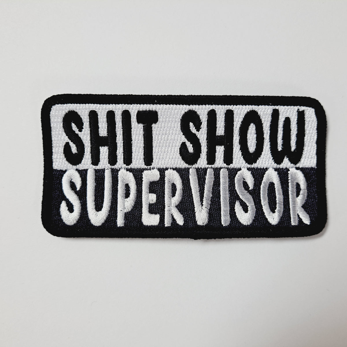 Shitshow Patch Shit Show Supervisor Embroidered Patch – Snapitback Hat Company