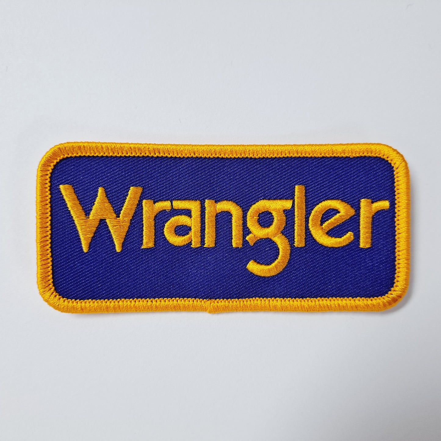 Wrangler Embroidered Patch