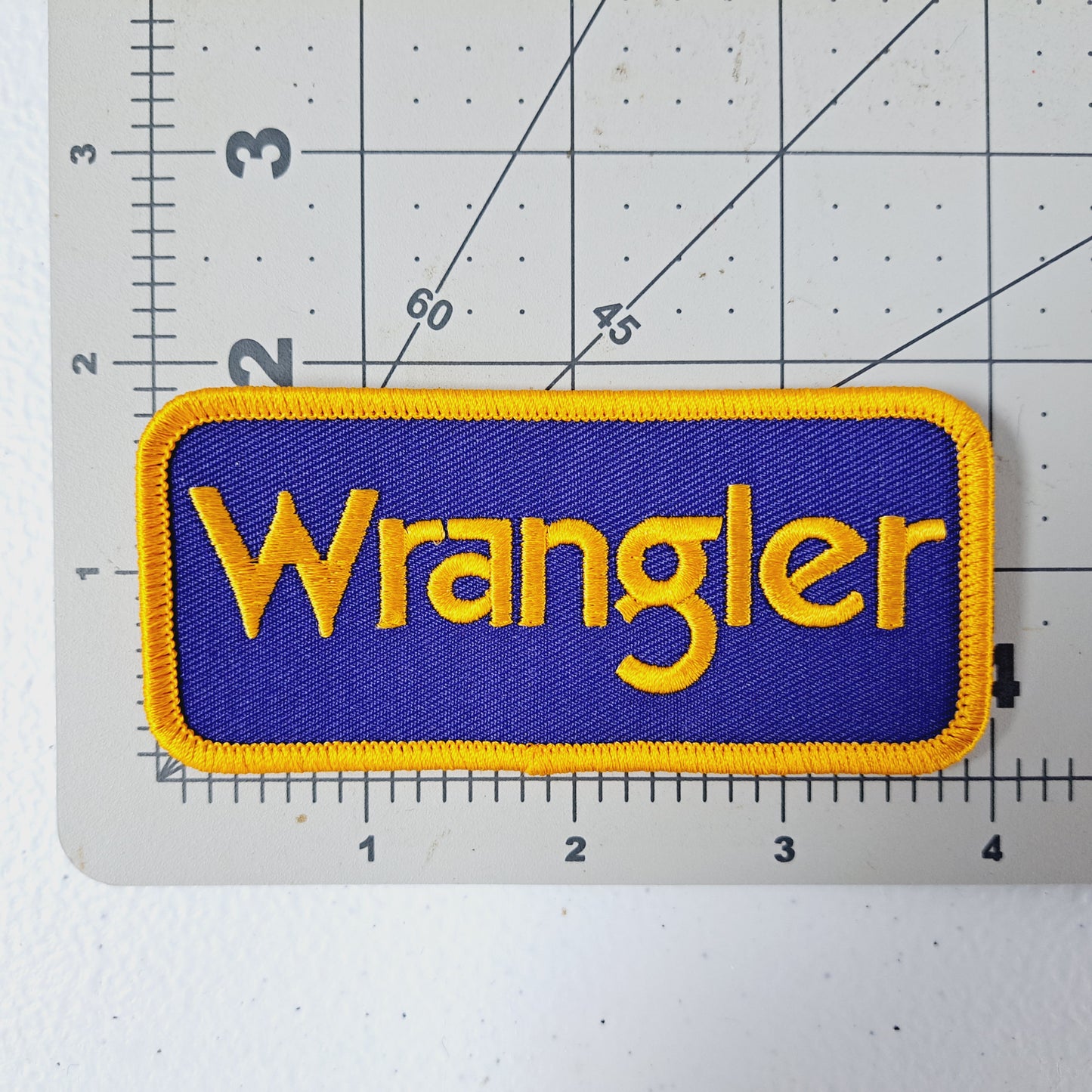 Wrangler Embroidered Patch