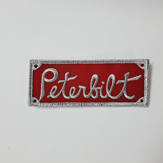 Peterbilt Embroidered Patch