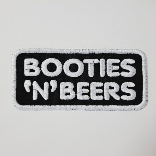 Booties n Beer Embroidered Patch