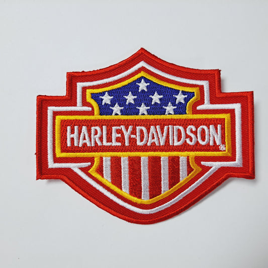 Harley Davidson Motorcycles Embroidered Patch