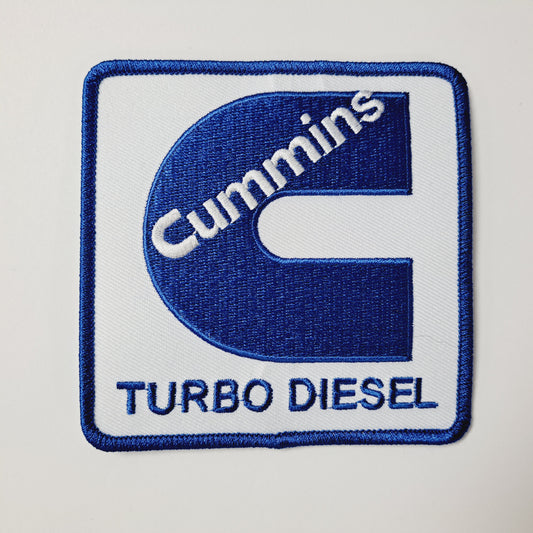 Cummins Turbo Diesel Embroidered Patch