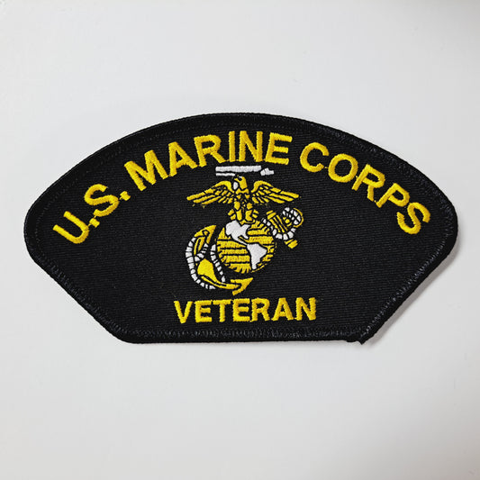 Marine Corps Veteran Embroidered Patch