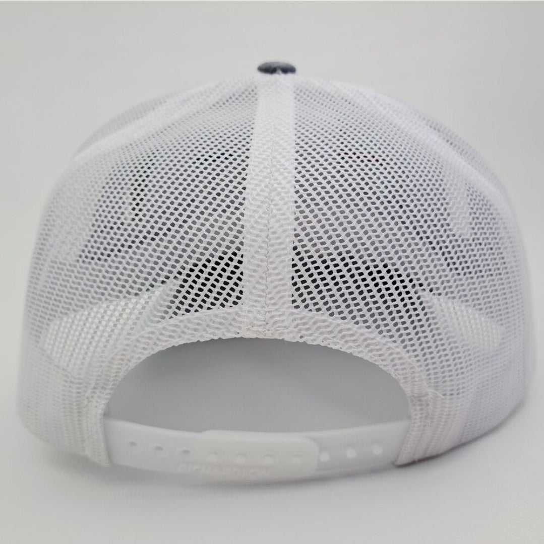 Freedom Charlie Kirk Embroidered Curved Bill Trucker Mesh Snapback Cap