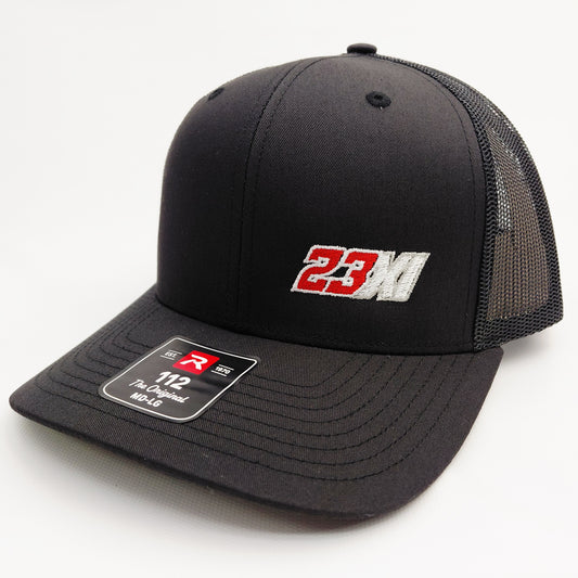 23xi Jordan Hamlin Wallace Embroidered Richardson 112 Mesh Snapback Hat Cap