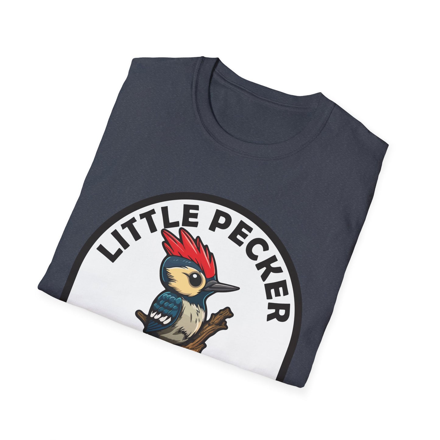 Official Little Pecker Club Lil Gents Making Dents Unisex Softstyle T-Shirt Cotton