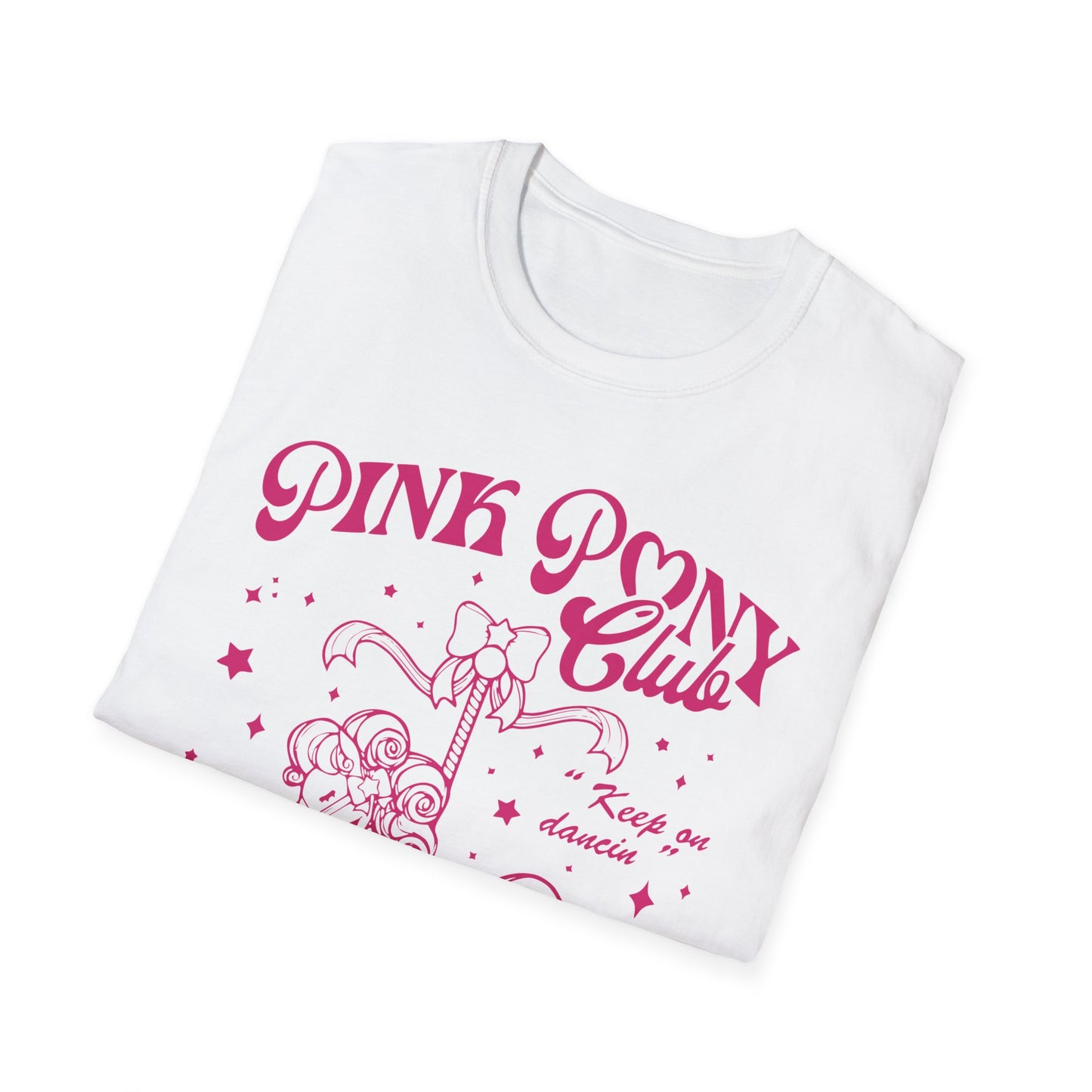 Pink Pony Club Chappell Music Unisex T-Shirt White Ring-spun Cotton