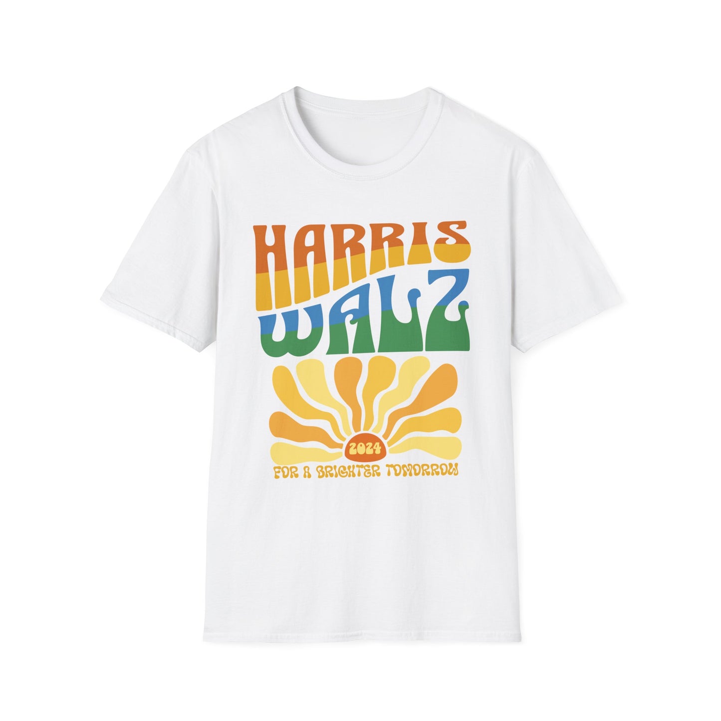 Harris Walz 2024 Election Campaign T-Shirt Unisex Soft Style