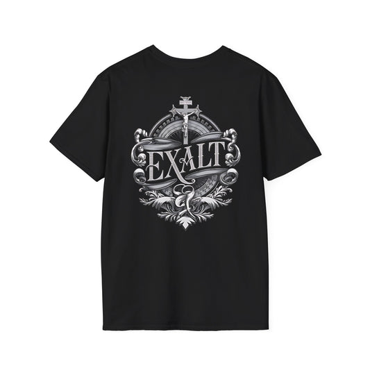 Exalt Jesus Christian Unisex Softstyle T-Shirt Ring-spun cotton Believer in Christ