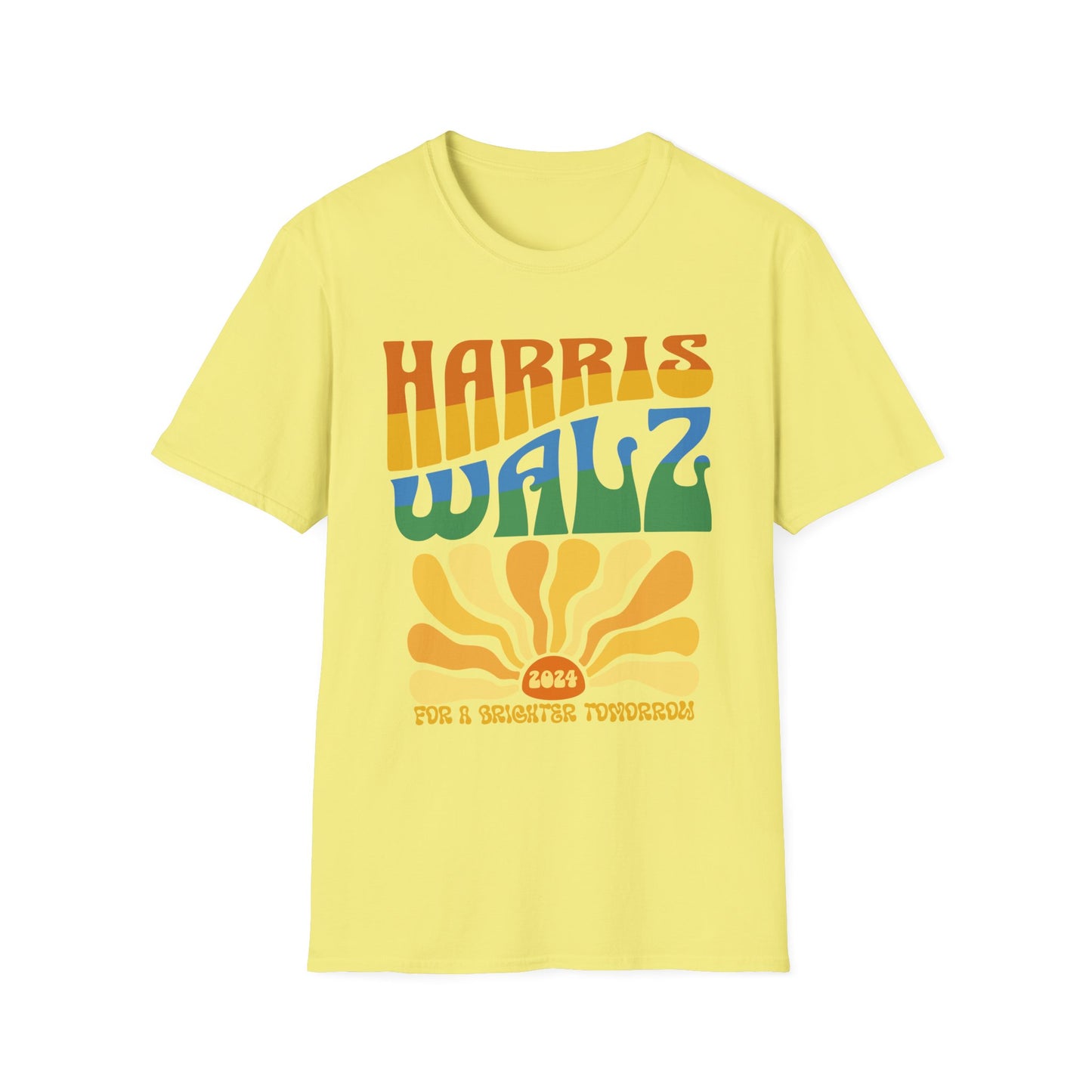 Harris Walz 2024 Election Campaign T-Shirt Unisex Soft Style