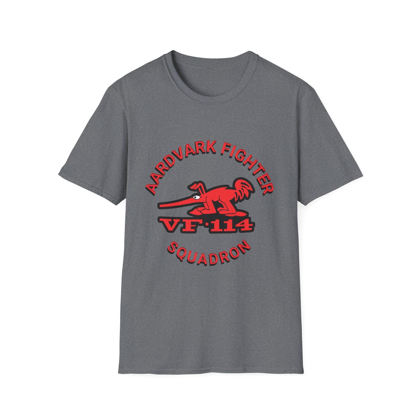 AARDVARK FIGHTER SQUADRON VF-114 Unisex Softstyle T-Shirt