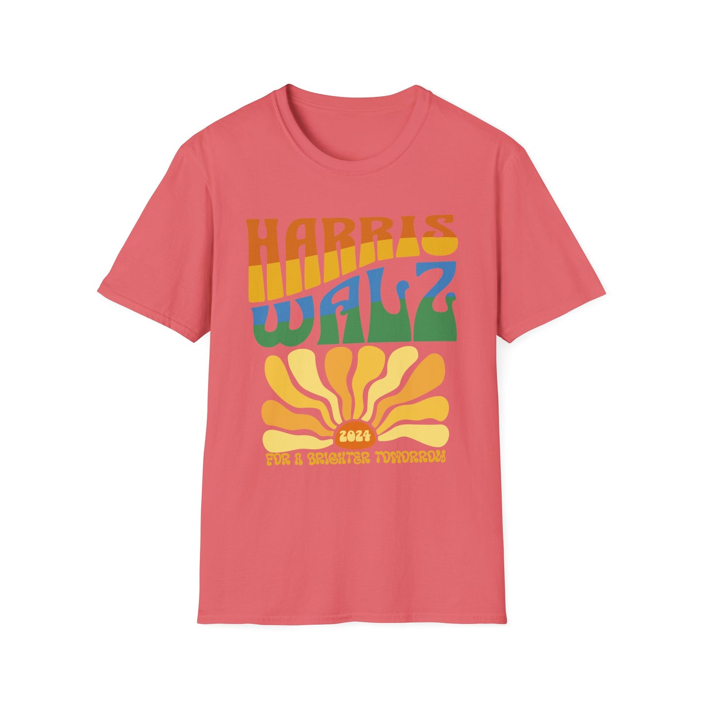 Harris Walz 2024 Election Campaign T-Shirt Unisex Soft Style