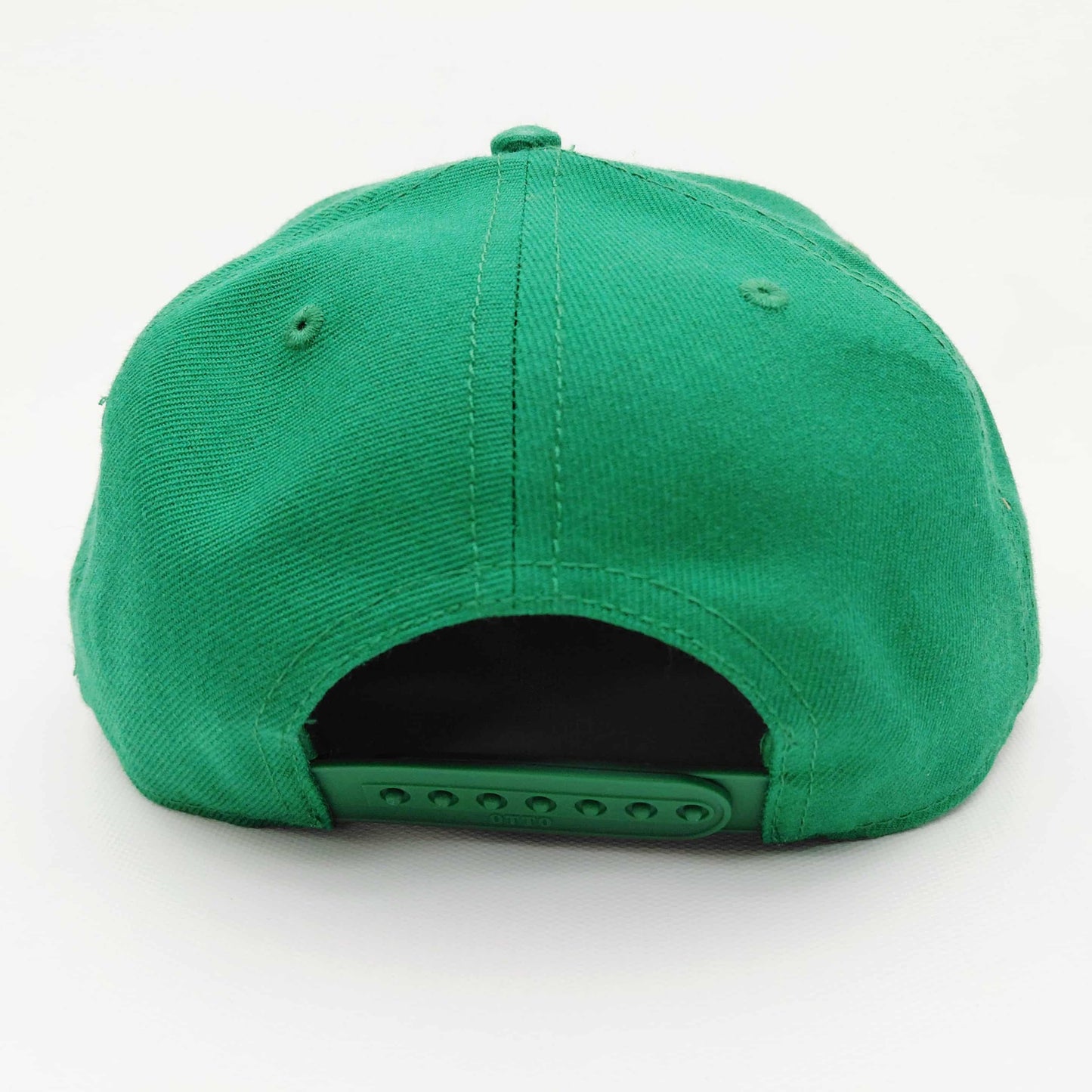St. Patrick's Day Hat Flat Bill Snapback Green Embroidered Clover Patch
