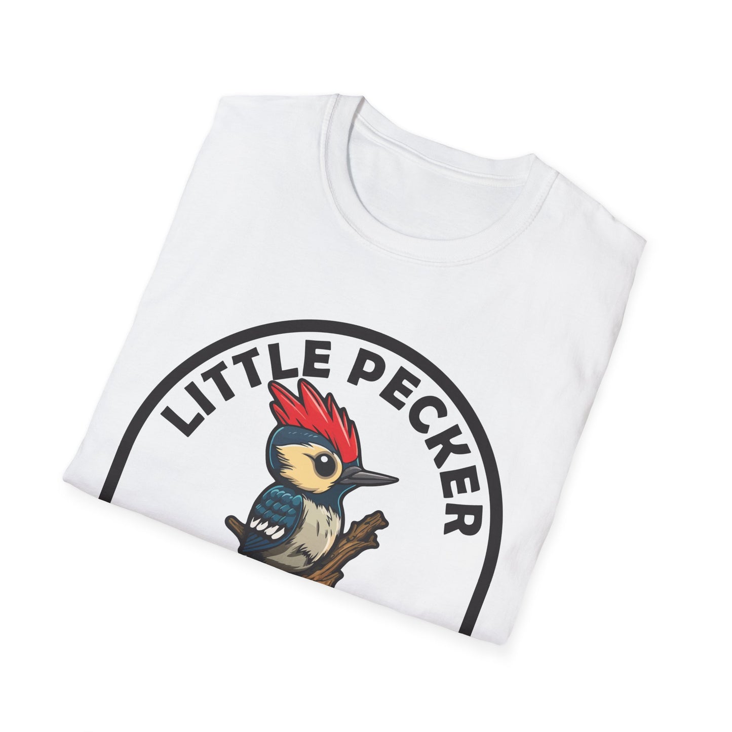 Official Little Pecker Club Lil Gents Making Dents Unisex Softstyle T-Shirt Cotton