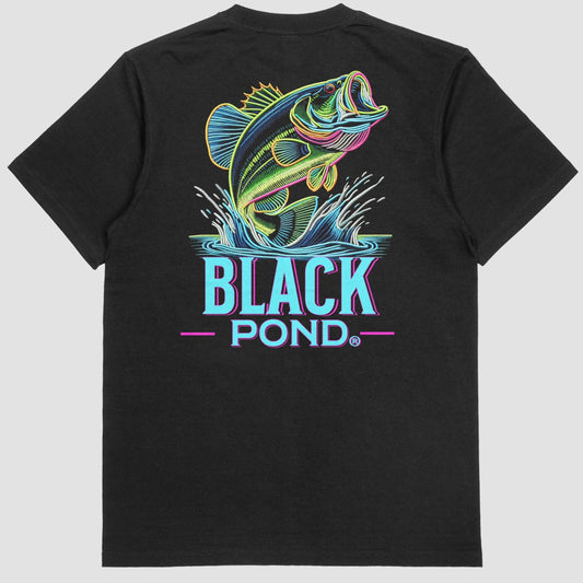 Black Pond "The Lunker" Bass Fishing T-shirt Outdoors