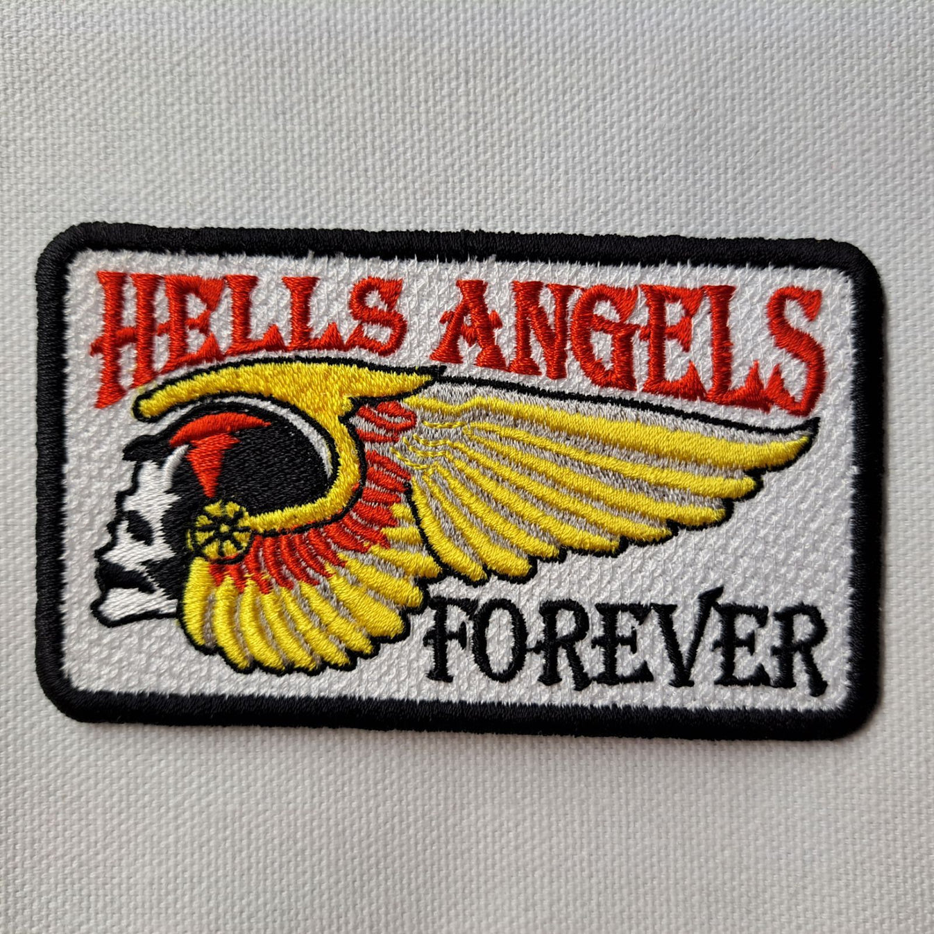 Hells Angels Forever Embroidered Patch 2.40 x 4 inches ( no tracking ...