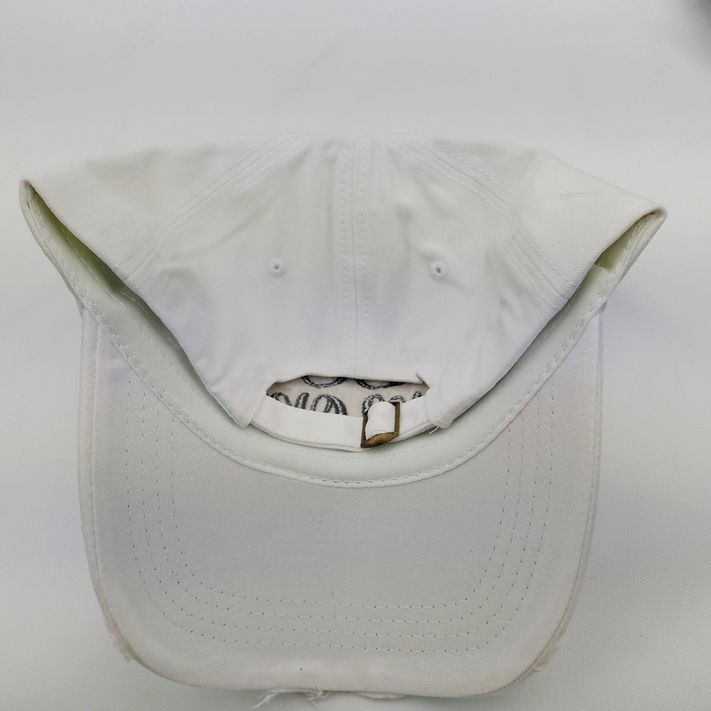 Dog Mom Distressed Adjustable Embroidered Hat Ragged Patch Cap
